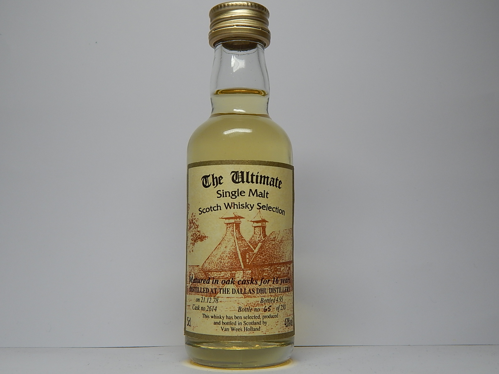 SMSWS 16yo 1978-1995 " Ultimate " 5cl 43%vol